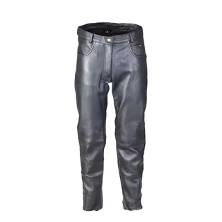 Women's Leather Moto Pants W-TEC Annkra - Black