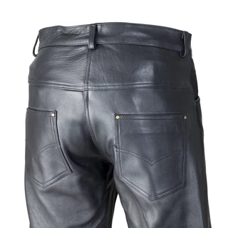 Women's Leather Moto Pants W-TEC Annkra - Black
