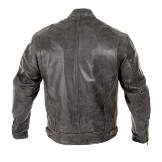 Men's Leather Motorcycle Jacket W-TEC Antique Cracker - S