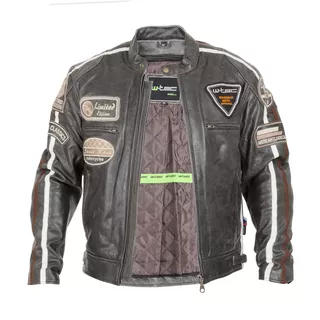Męska skórzana kurtka motocyklowa W-TEC Buffalo Cracker - 6XL