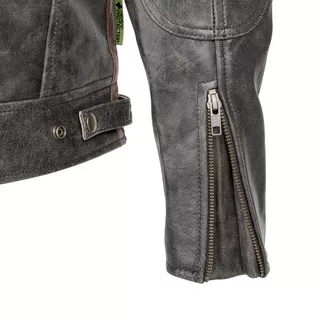 Męska skórzana kurtka motocyklowa W-TEC Buffalo Cracker - 6XL