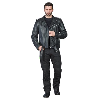Men's moto jeans W-TEC Cruiser - Black