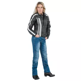 Women’s Leather Moto Jacket W-TEC NF-1173