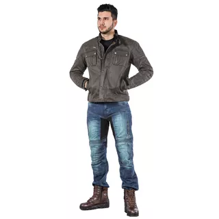 Outdoor a moto topánky W-TEC Viper WP - tmavo hnedá