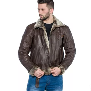 Men’s Leather Moto Jacket W-TEC NF-1125