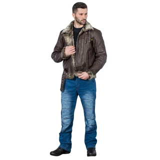 Men’s Leather Moto Jacket W-TEC NF-1125 - 4XL