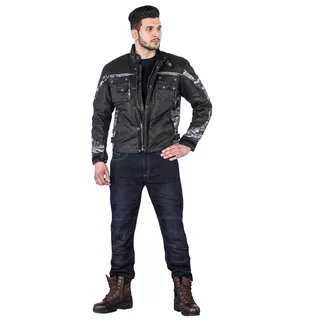 W-TEC Pawted Herren Motorradjeans - dunkelblau