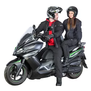 Damska kurtka motocyklowa W-TEC Jurianna NF-2785 - OUTLET - Czarno-biały