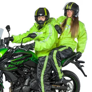 Motoros esőkabát W-TEC Rainy - fluo sárga