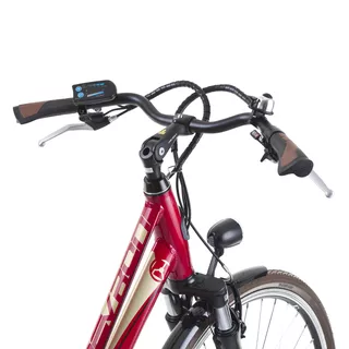 Mestský elektrobicykel Devron 28122 - hnedá