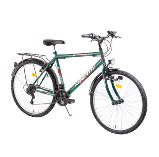 Bicykel DHS Kreativ Lifejoy 2613 26" - model 2015 - čierna - tmavo zelená