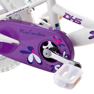 Detský bicykel DHS 1402 Miss Fourteen 14" - model 2014 - fialová