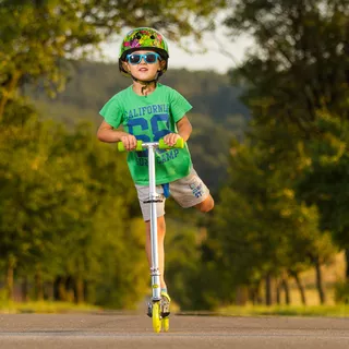 Scooter WORKER Racer Urban Boy with Light-Up Wheels