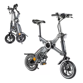 Folding E-Bike Devron X3 12” – 2017 - White - Black