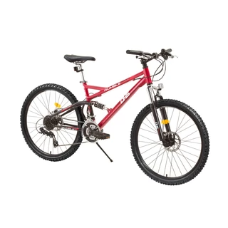 Celoodpružený bicykel DHS Rumble 2646 - model 2014 - červená - červená