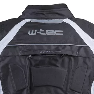 Męska kurtka motocyklowa wodoodporna W-TEC Domorado NF-2116 - Czarno-biały