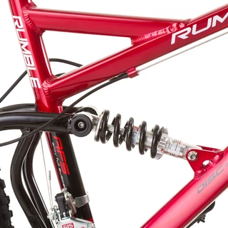 Celoodpružený bicykel DHS Rumble 2646 - model 2014 - červená