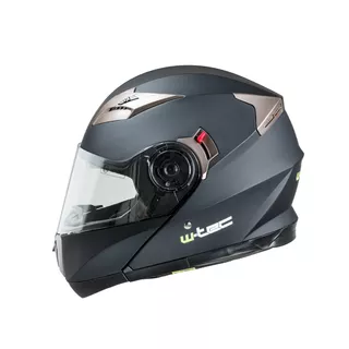 Kask motocyklowy szczękowy z blendą W-TEC YM-925