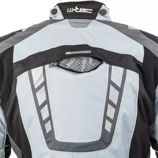 Motorradjacke W-TEC Avontur - grau-schwarz