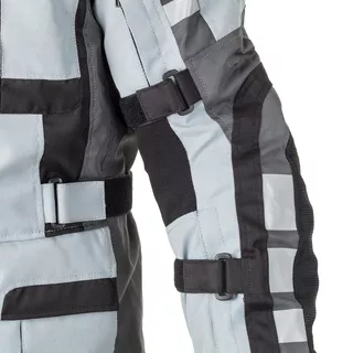 Moto jacket W-TEC Avontur - Grey-Black