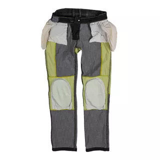 Damskie jeansy motocyklowe W-TEC C-2011 czarne - Czarny