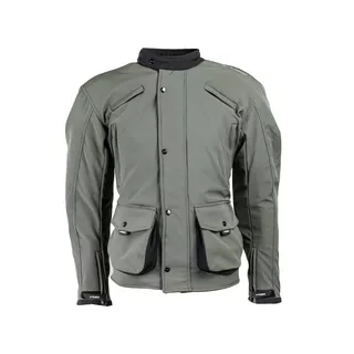 Męska kurtka motocyklowa soft-shell W-TEC Forresta - Khaki