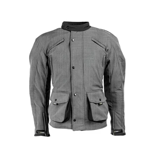 Men’s Softshell Moto Jacket W-TEC Forresta - 4XL - Grey