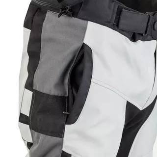 W-TEC Avontur Motorradhose - grau-schwarz