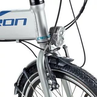 Skládací elektrokolo Devron 20124 20" - model 2017 - 2.jakost - šedá