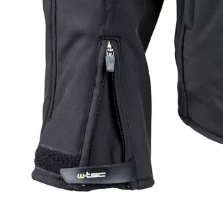 Męska kurtka motocyklowa soft-shell W-TEC NF-2754 - Czarny