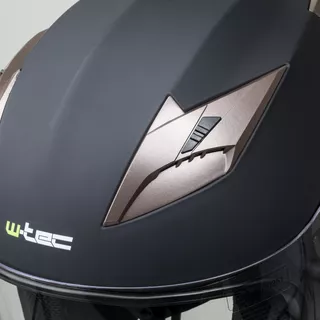 Moto přilba W-TEC YM-627 - Pure Matt Black