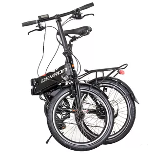 Devron 20124 20" - Klappbares Elektrofahrrad Modell 2019 - schwarz