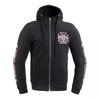 Pánská mikina W-TEC Black Heart Vintage Iron Hoodie