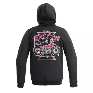 Pánska mikina W-TEC Black Heart Vintage Iron Hoodie