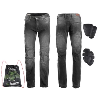 Pánské moto jeansy W-TEC Shiquet - černá