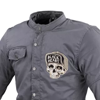 Męska kurtka motocyklowa W-TEC Black Heart Garage Built Jacket