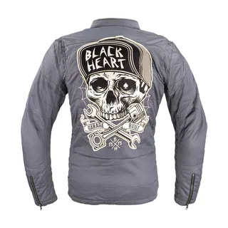 Férfi kabát W-TEC Black Heart Garage Built Jacket - sötét szürke, XXL