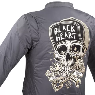 Férfi kabát W-TEC Black Heart Garage Built Jacket - sötét szürke, XXL