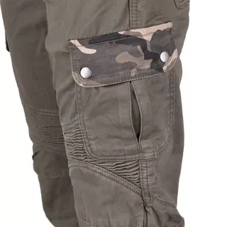 Men’s Motorcycle Pants W-TEC Shoota - Olive Green, M