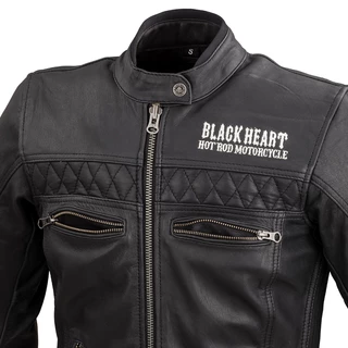 Női motoros bőrkabát W-TEC Black Heart Raptura - fekete