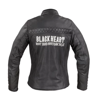 Dámska kožená moto bunda W-TEC Black Heart Raptura - čierna