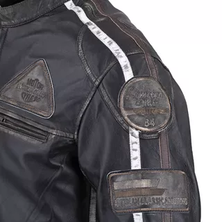 W-TEC Sheawen Vintage Herren Leder Motorradjacke - XL