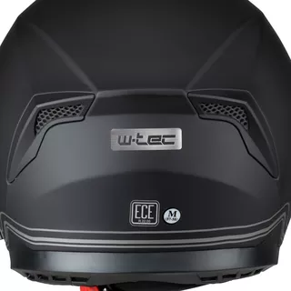 Motoros bukósisak W-TEC Yorkroad Stealth YM-831 - Black Stealth Matt, XXL(63-64)