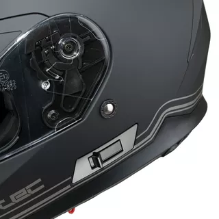 W-TEC Yorkroad Stealth Motorradhelm - Black Stealth Matt