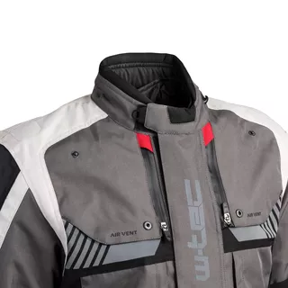 Touring moto jakna W-TEC Excellenta - XL z napako - Thunderstorm Gray