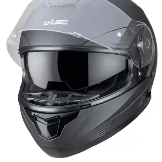 Kask motocyklowy pełny zamknięty z blendą W-TEC Yorkroad Solid