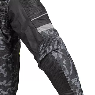 Men’s Motorcycle Jacket W-TEC Torebaro - Black-Grey Digi-Camo