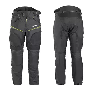 Motorcycle Pants W-TEC Propant - Black-Fluo Yellow