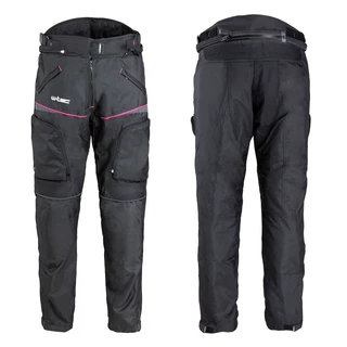 Women’s Motorcycle Pants W-TEC Propant Lady - Black-Pink