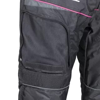 Women’s Motorcycle Pants W-TEC Propant Lady - Black-Pink